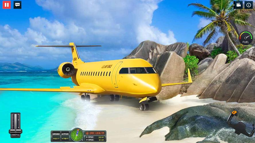 Airbus Simulator Airplane Gameスクリーンショット3