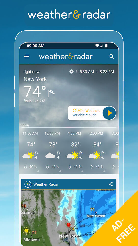 Weather & Radar Pro应用截图第2张
