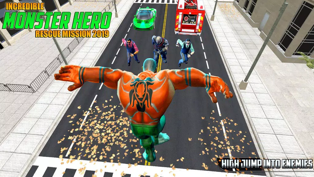 Incredible Monster Superhero Crime City 2018スクリーンショット1