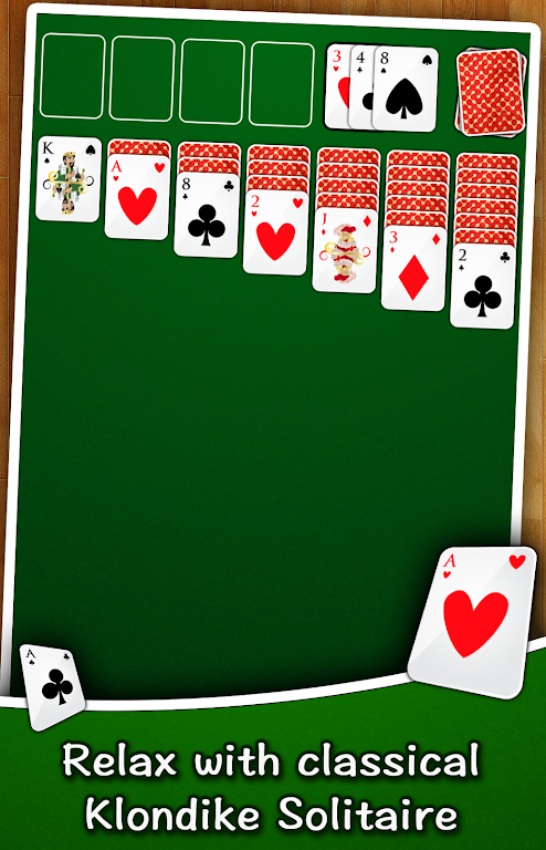 Solitaire FRVR - Big Cards Classic Klondike Game Ekran Görüntüsü 0