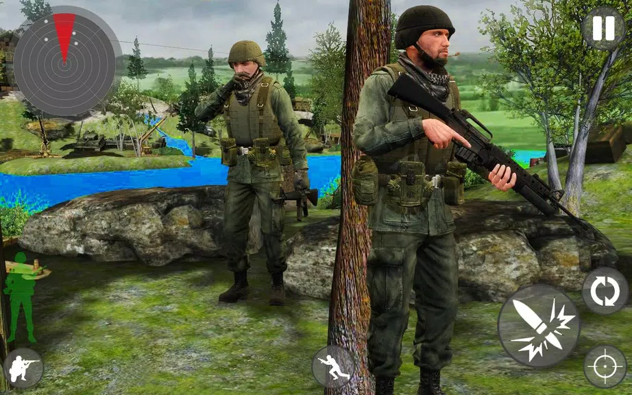 ภาพหน้าจอ Army Mission Counter Attack Shooter Strike  2019 2