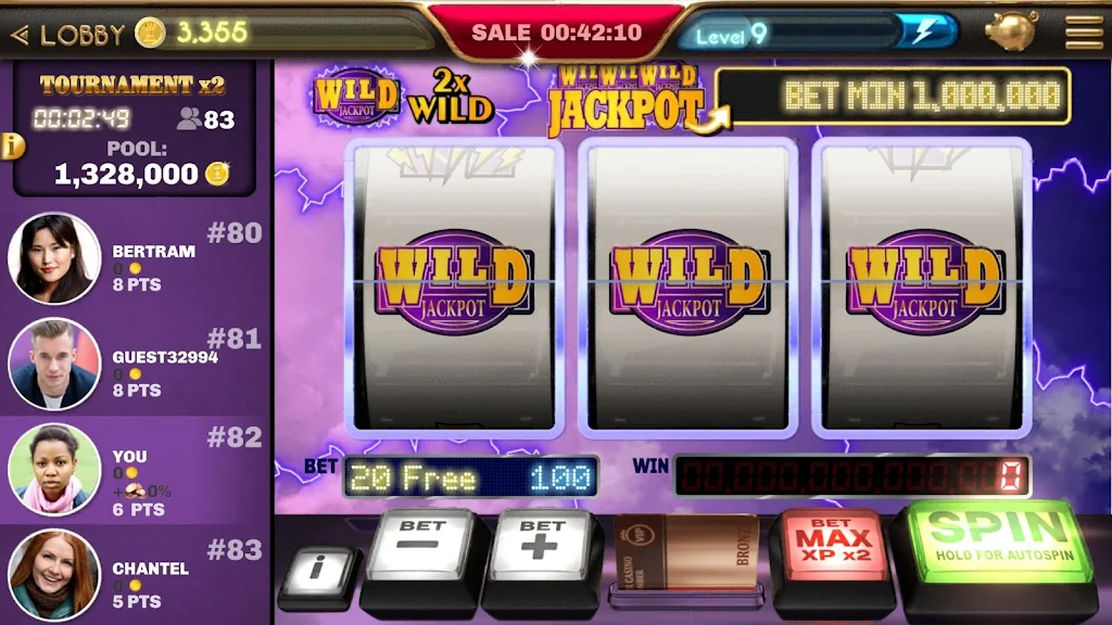 Classic Slots - Electric 777屏幕截圖2