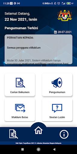 eMaklum JANM screenshot 1