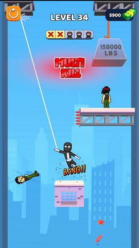 Assassin Ninja Fighting Game屏幕截圖0