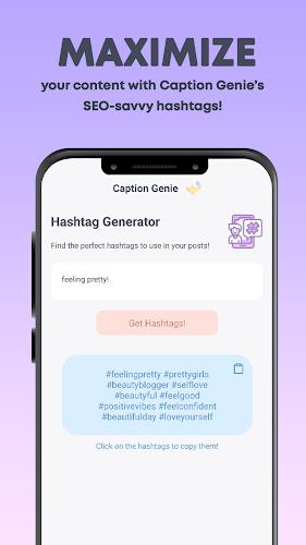 ภาพหน้าจอ Caption Genie: AI Caption Tool 3