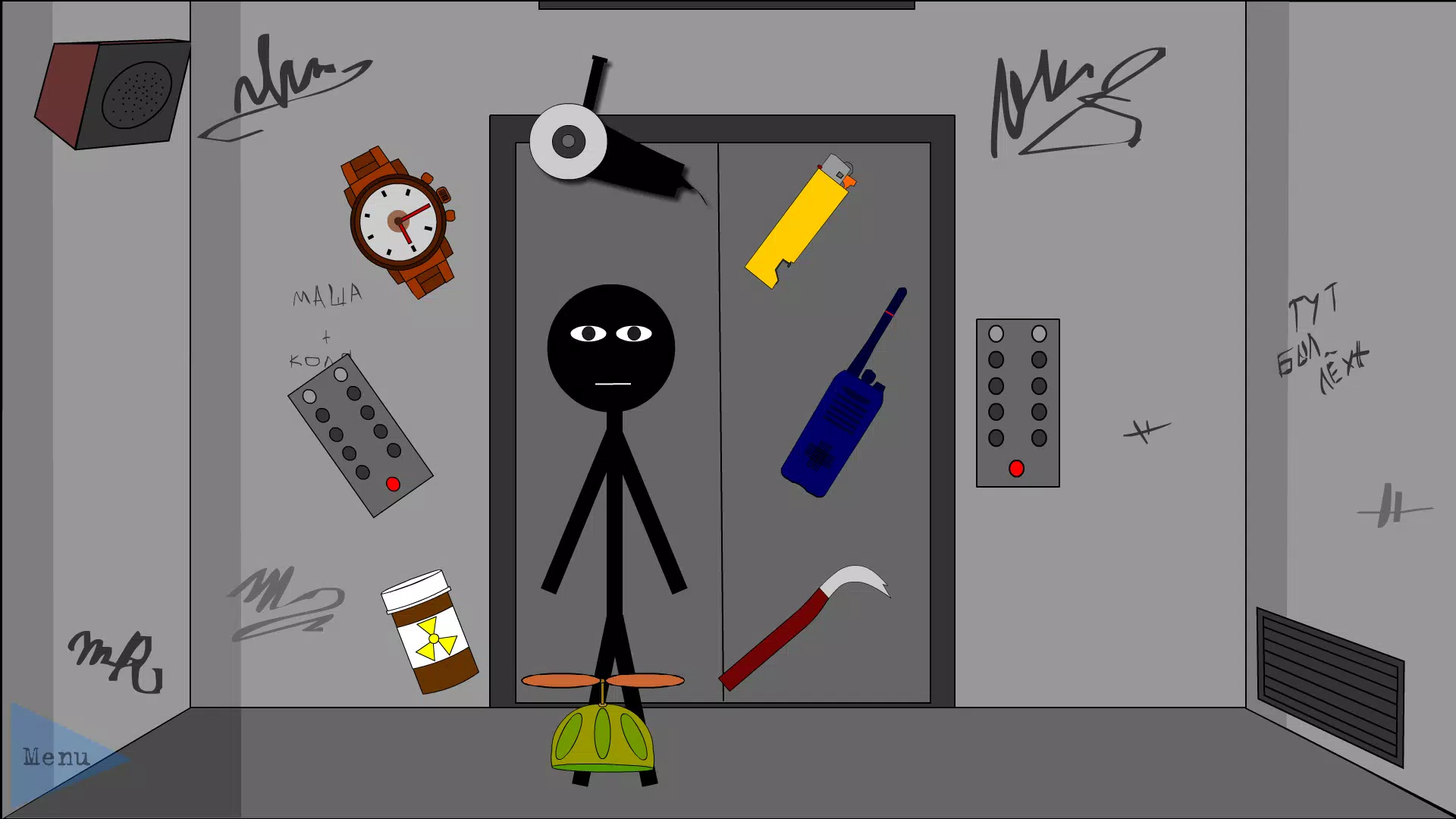 Stickman Escape Lift应用截图第0张