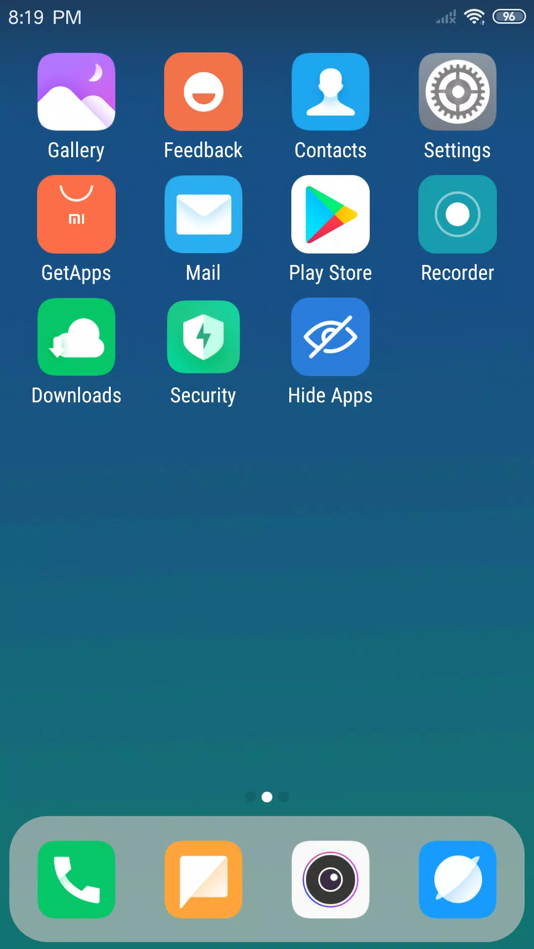 X Launcher Screenshot 0