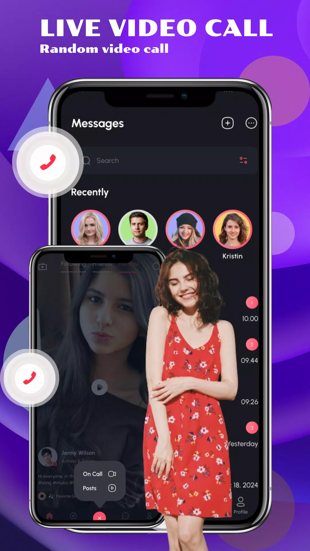 Screenshot Sexy Video Call & Chat Random 2