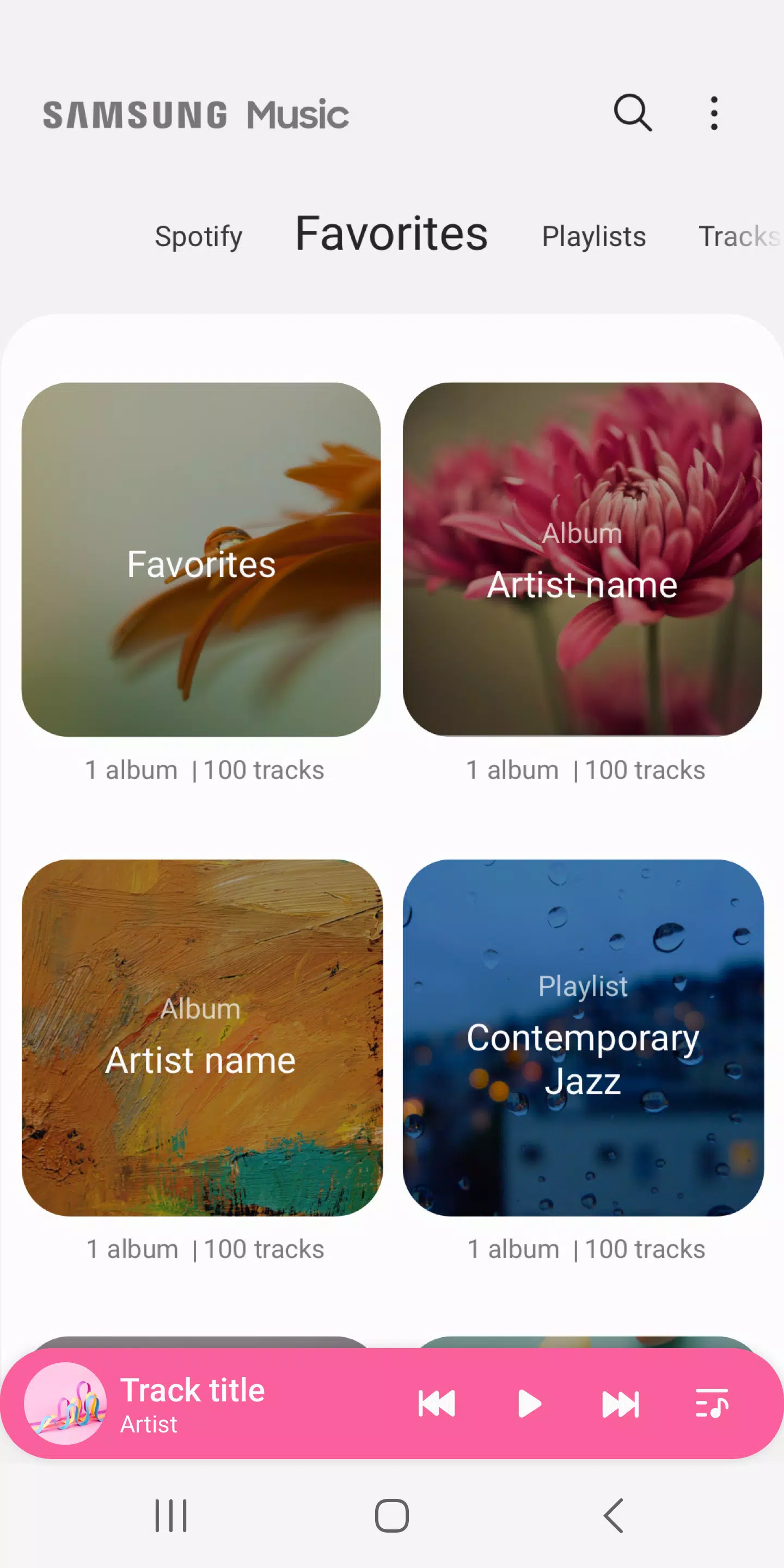 Samsung Music ภาพหน้าจอ 2