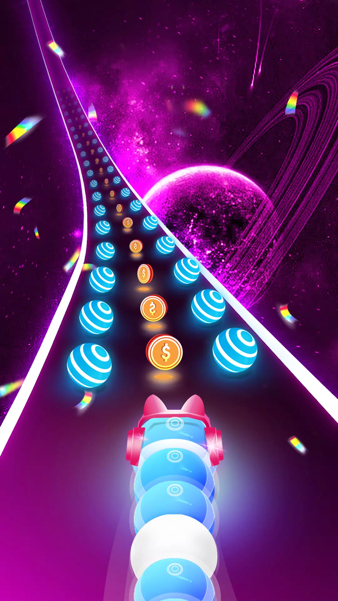 Dancing Snake: Colorful Balls Screenshot 0