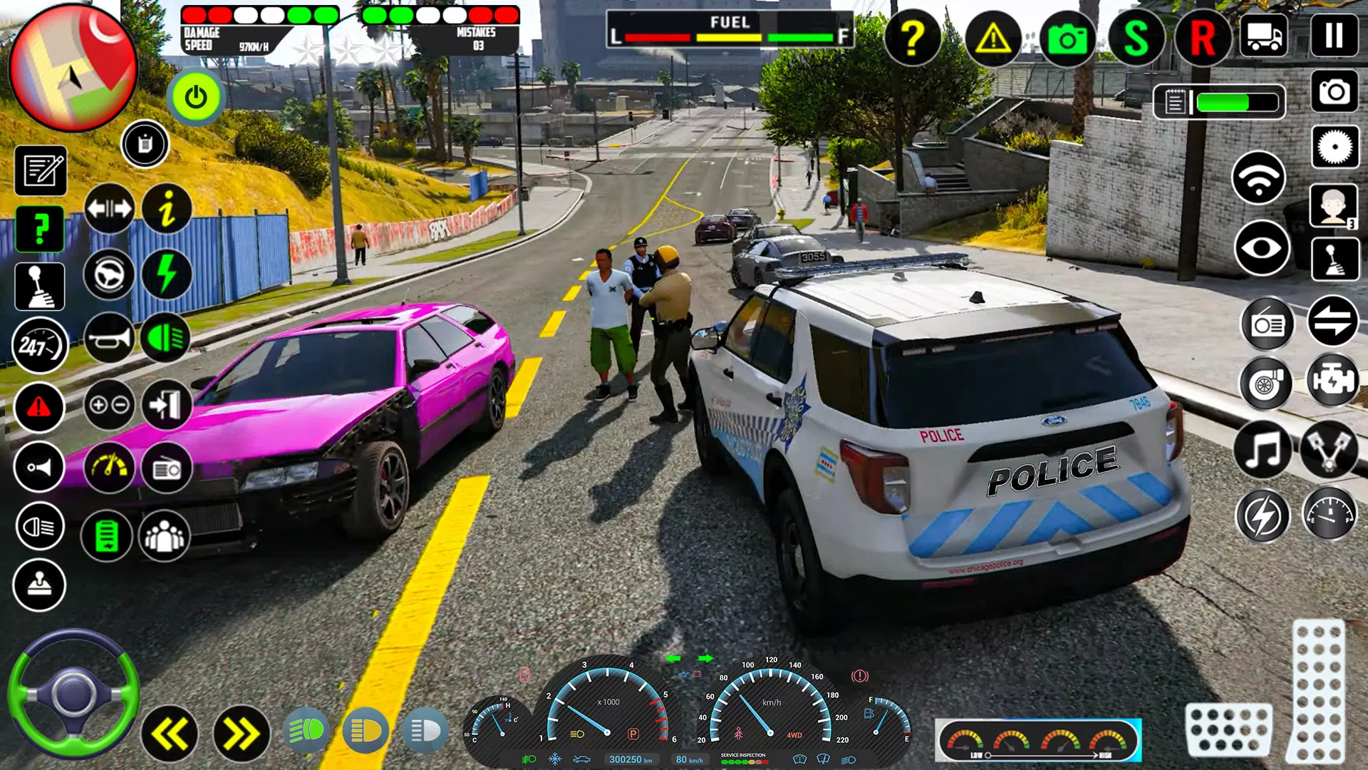 Real Police Chase Simulator 3d ကိုဖန်သားပြင်3