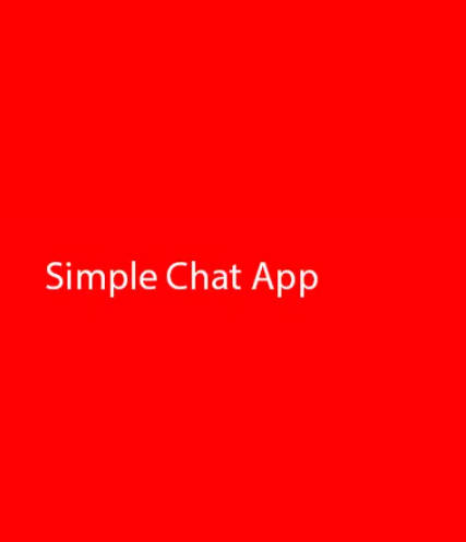 Simple Chat App屏幕截圖2