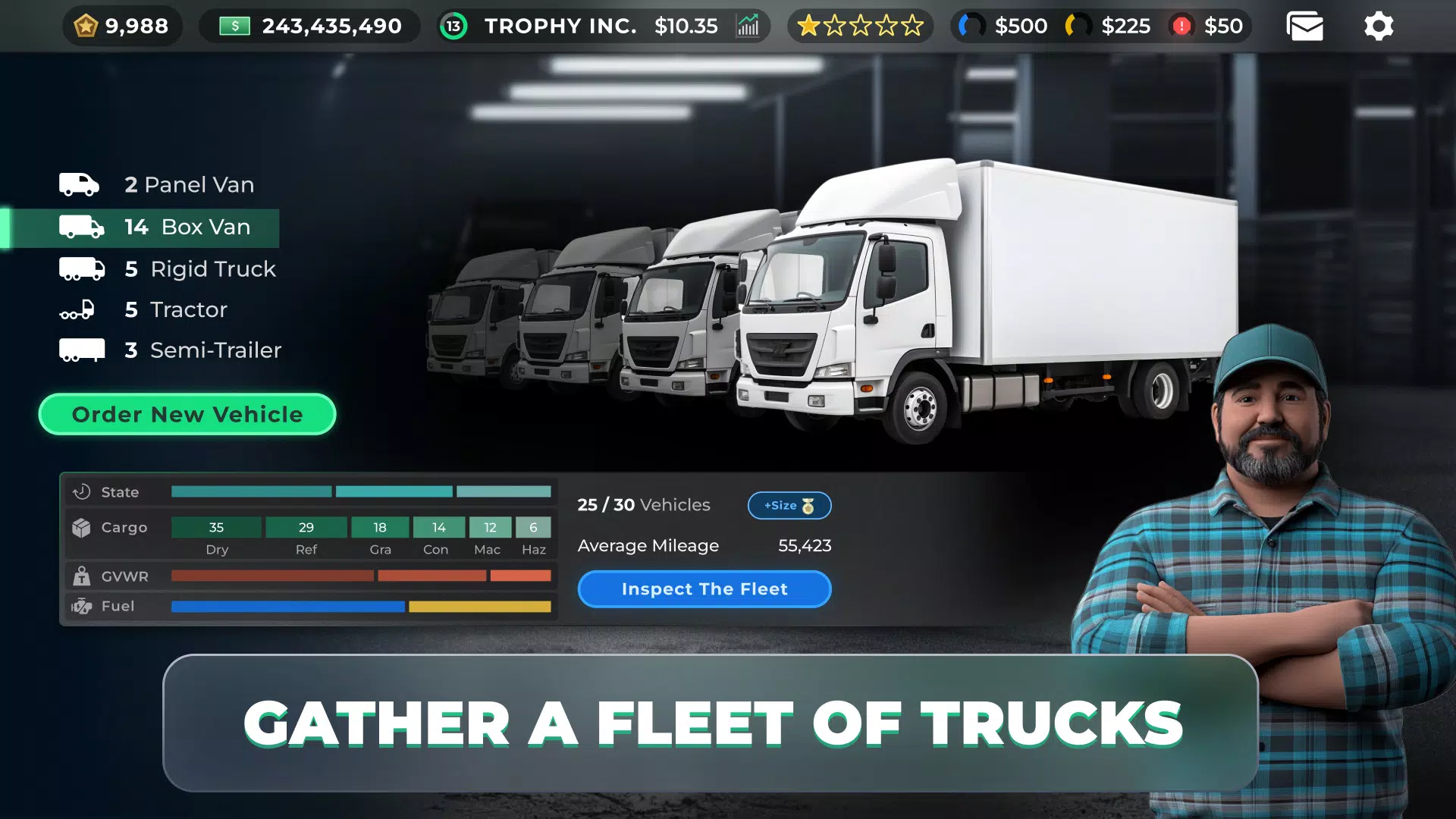 Truck Manager captura de pantalla 