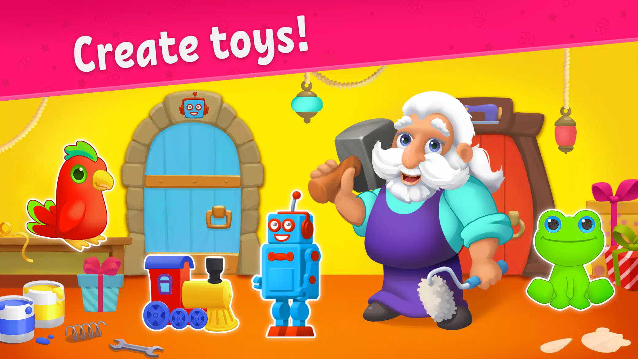 Toy maker, factory: kids games capture d’écran 0