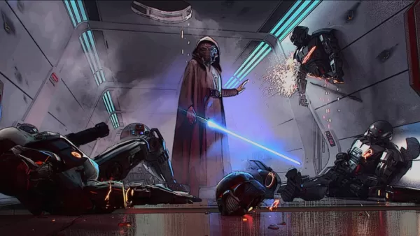 Rosario Dawson überrascht von Mark Hamills Rückkehr als Luke Skywalker am 'Mandalorian' Set - Star Wars Feier