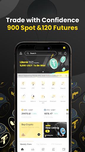 ภาพหน้าจอ LBank - Buy Bitcoin & Crypto 0