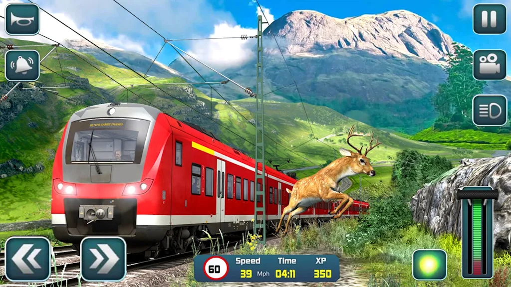 Euro Train Driver Train Games Zrzut ekranu 2