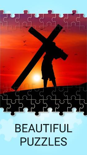 God Jesus Christ jigsaw puzzle zrzut ekranu 0