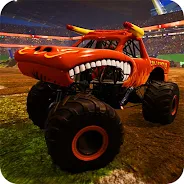 Monster truck Driving Off-road Скриншот 2