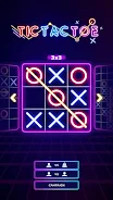 ภาพหน้าจอ Tic tac toe: minigame 2 player 1