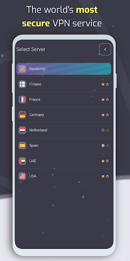 NexVPN - Fast & Secure VPN captura de pantalla 2