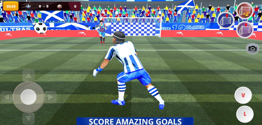 Goalie Wars Football Online应用截图第1张