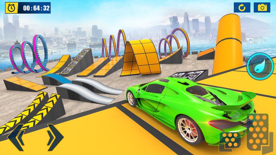 Crazy Car Stunt: Car Games 3D屏幕截圖3