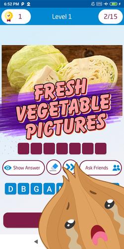 Guess the vegetable game应用截图第3张