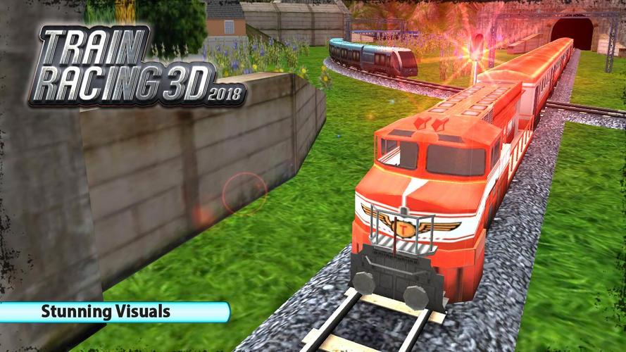 Train Racing 3D-2023 Train Sim屏幕截圖0
