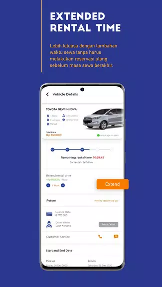 TRACtoGo: Rental Mobil & Busスクリーンショット3