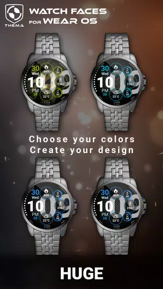 Huge Watch Face Schermafbeelding 1