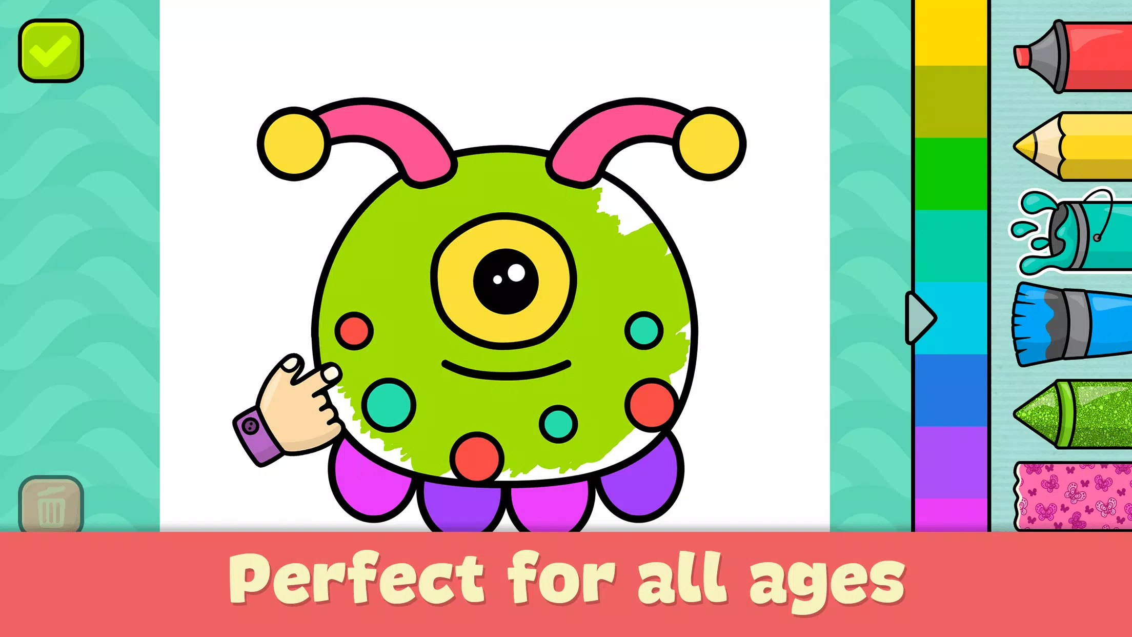 Ausmalen Spiele für Kinder Screenshot 0