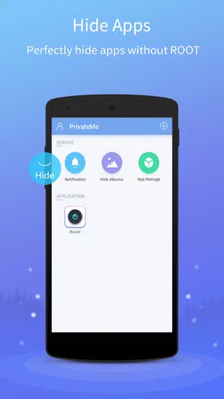 ภาพหน้าจอ Hide App, Safe Chat – PrivacyHider 0