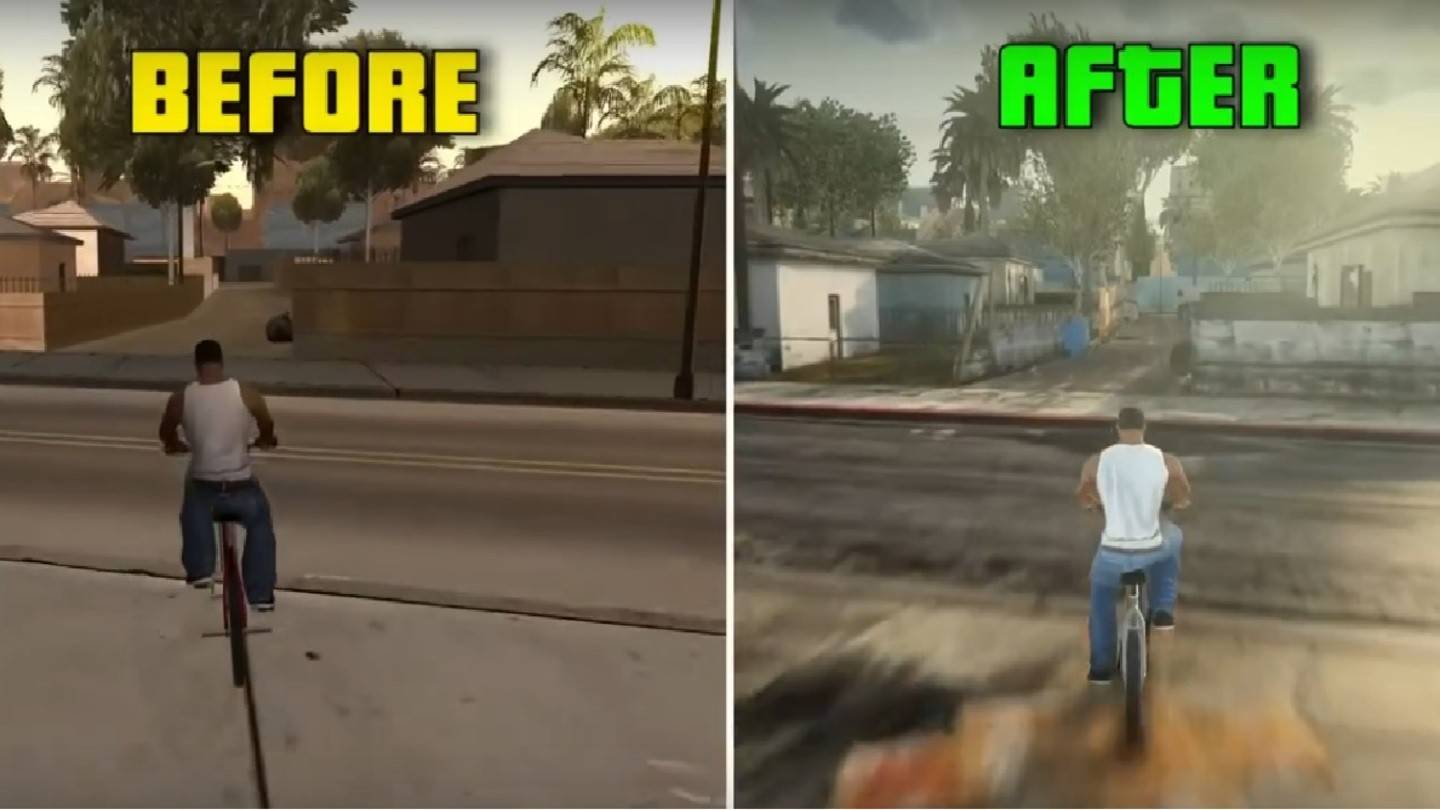 Video: GTA San Andreas banger remaster dengan 51 mod