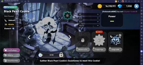 Cookierun王國層列表，用於最佳伏擊餅乾
