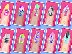 Nail Salon - Fashion Nail Art ảnh chụp màn hình 1