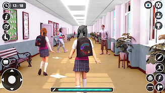 High School Life: School Games captura de pantalla 1