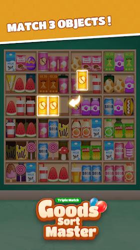 Goods Sort Master-Triple Match ကိုဖန်သားပြင်1