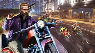 Crazy Moto: Bike Shooting Game 스크린샷 0