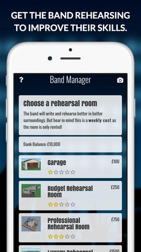 Superstar Band Manager屏幕截圖1