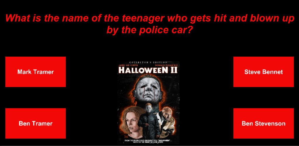 Michael Myers Halloween Trivia capture d’écran 2