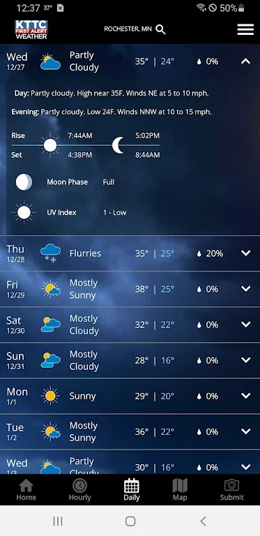 KTTC First Alert Weather zrzut ekranu 2