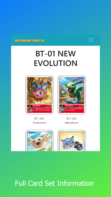 Deck Builder for Digimon TCG屏幕截圖3