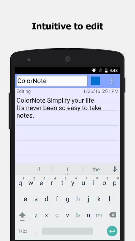 ColorNote - 彩色筆記 記事本 便箋 便條 便簽屏幕截圖2