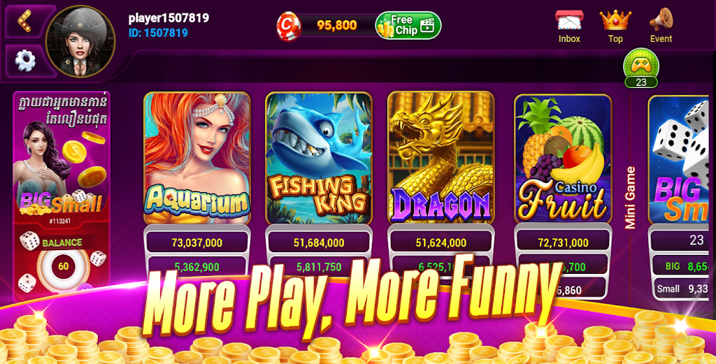 Naga789 - Khmer Slots Game ảnh chụp màn hình 1