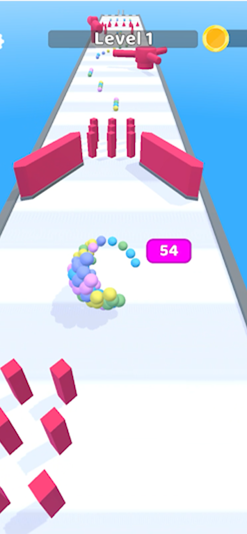 Orbeez Run 3D Mod экрана 2