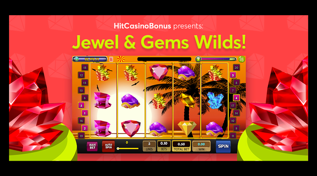 Jewel & Gems Wilds Slot!屏幕截圖0