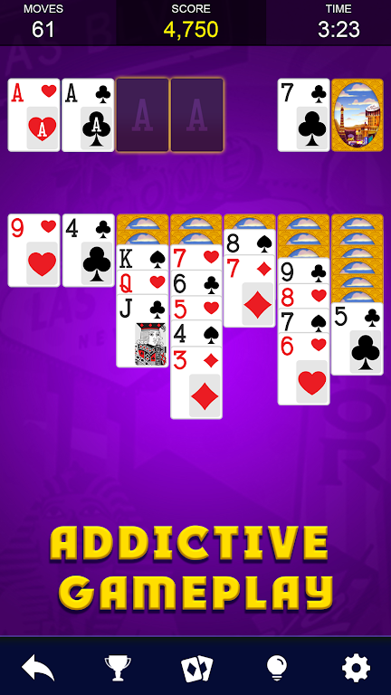 Solitaire Vegas Tangkapan skrin 3