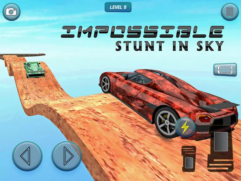 ภาพหน้าจอ US Army Car Stunts City Drive 1