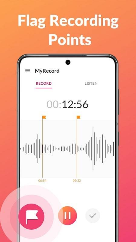 Voice Recorder & Voice Memos ảnh chụp màn hình 1